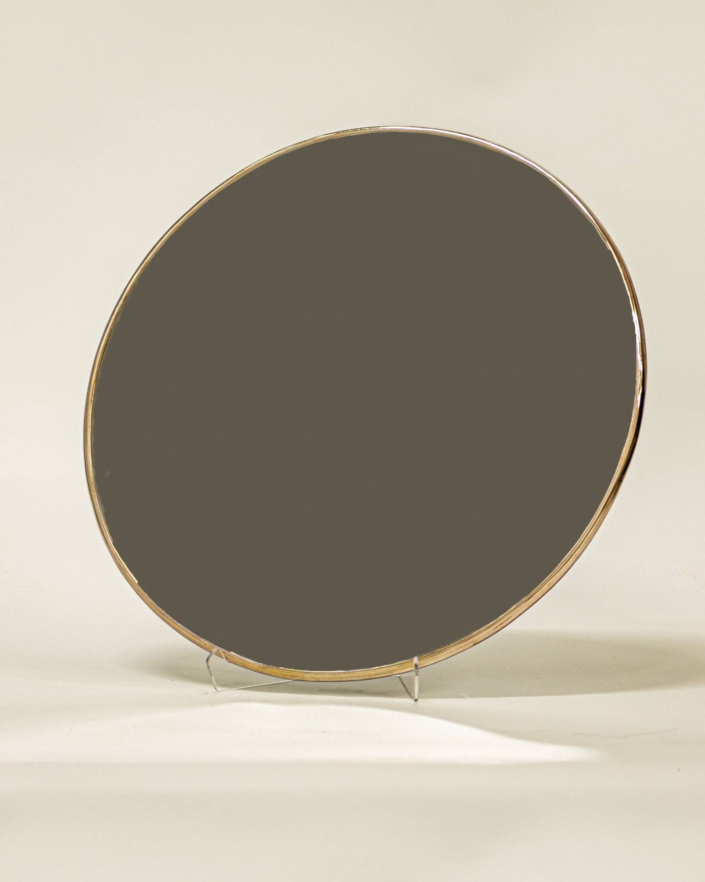 ROUND MIRROR SILVER - MEDIUM