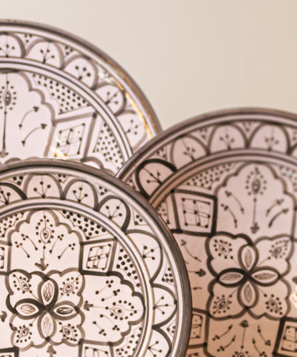 CERAMIC PLATE - ALEENA - 25CM