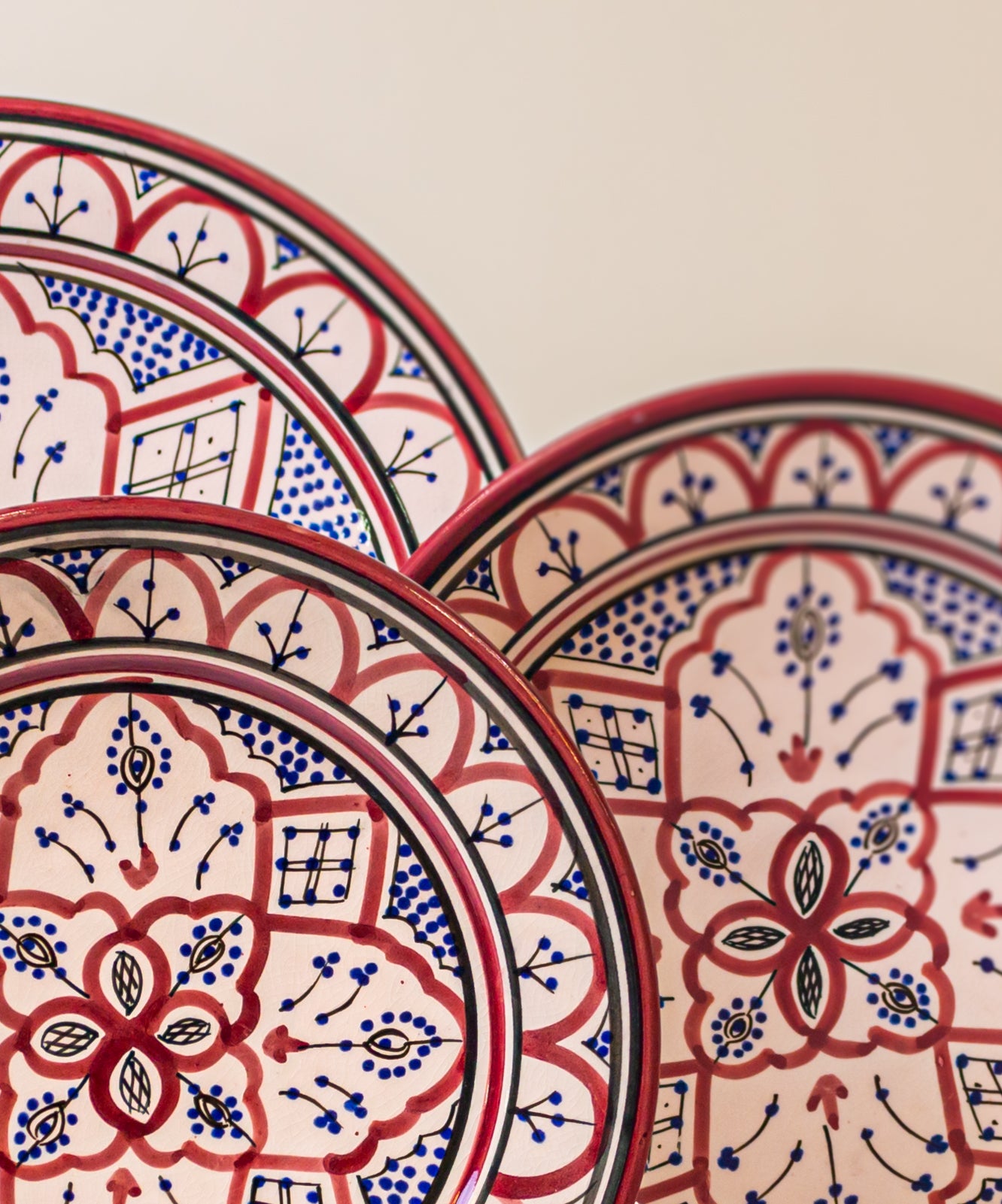 CERAMIC PLATE - YASMIN - 25CM