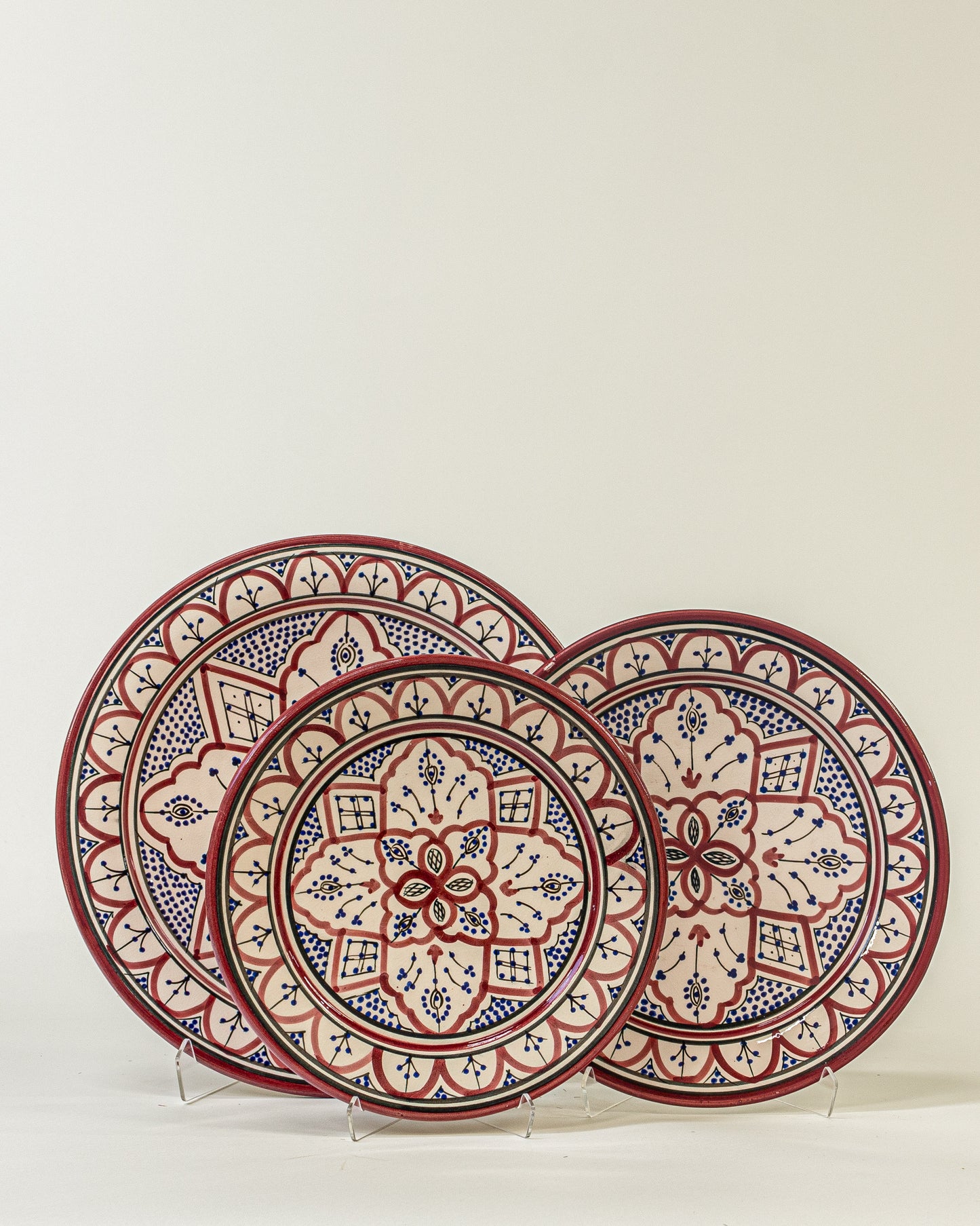 CERAMIC PLATE - YASMIN - 25CM