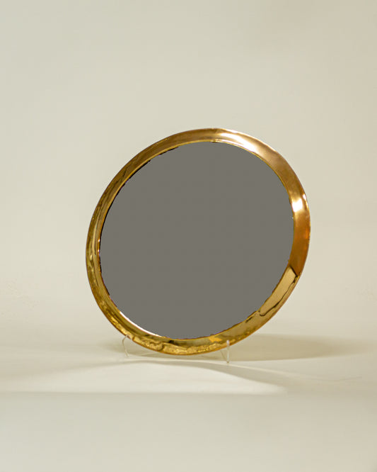 WIDE ROUND MIRROR - MEDIUM
