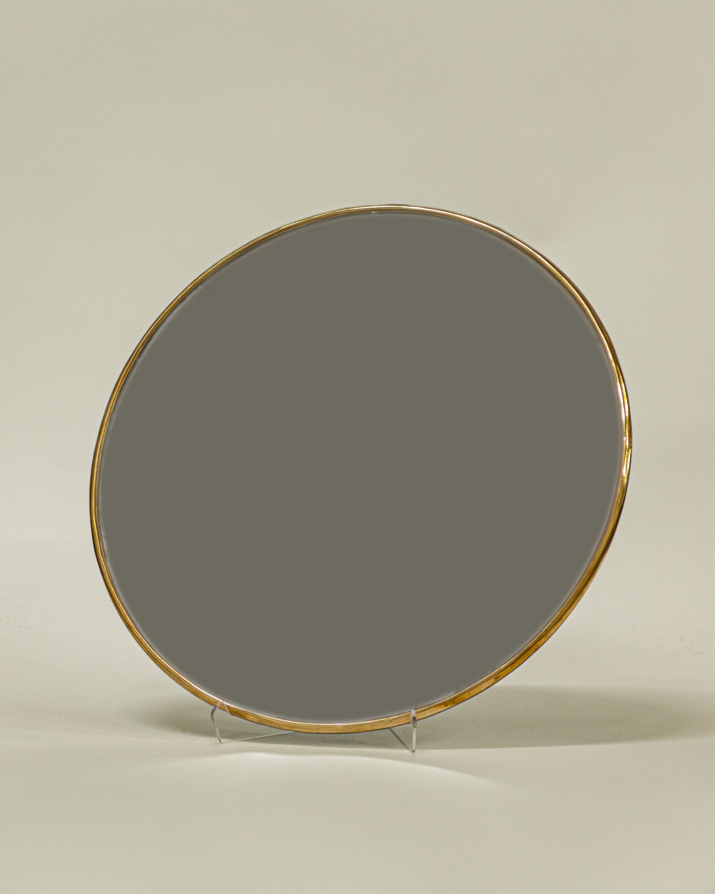 ROUND MIRROR GOLD - LARGE