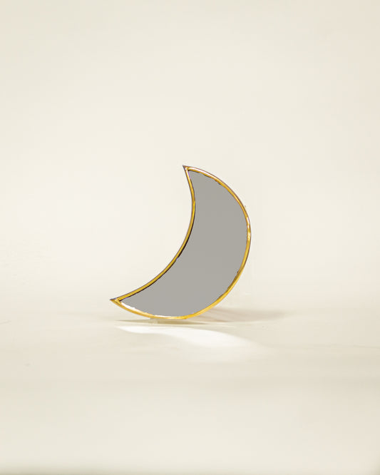 MOON MIRROR GOLD - SMALL