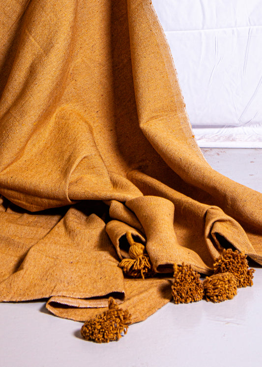 BLANKET - DARK YELLOW