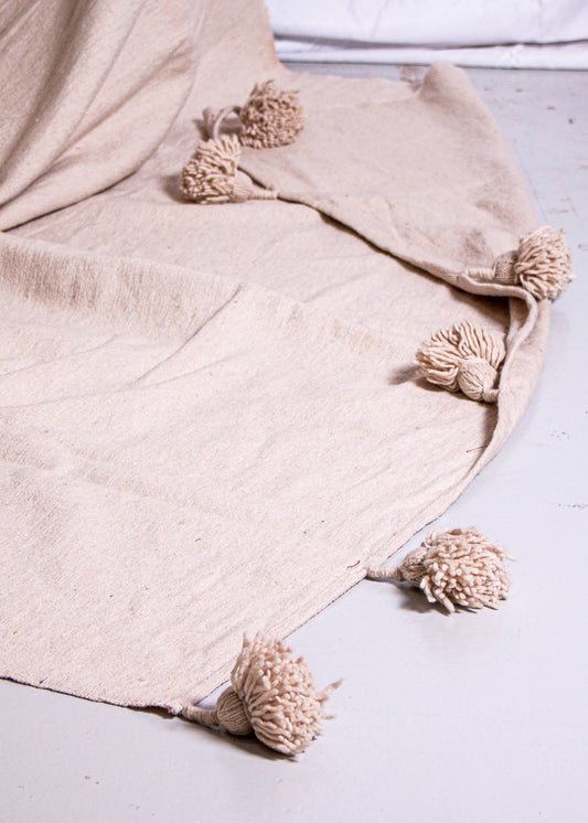 BLANKET - BEIGE
