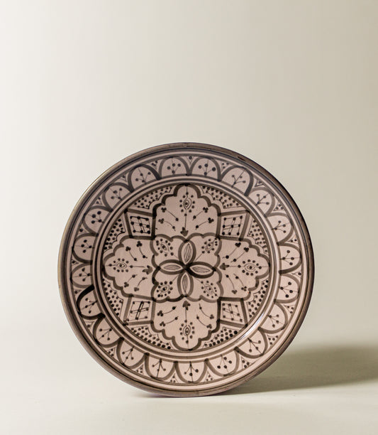 CERAMIC PLATE - ALEENA - 25CM