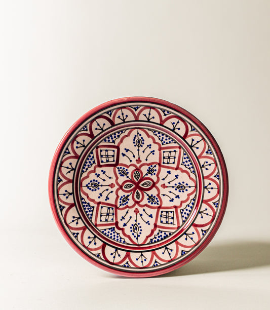 CERAMIC PLATE - YASMIN - 25CM