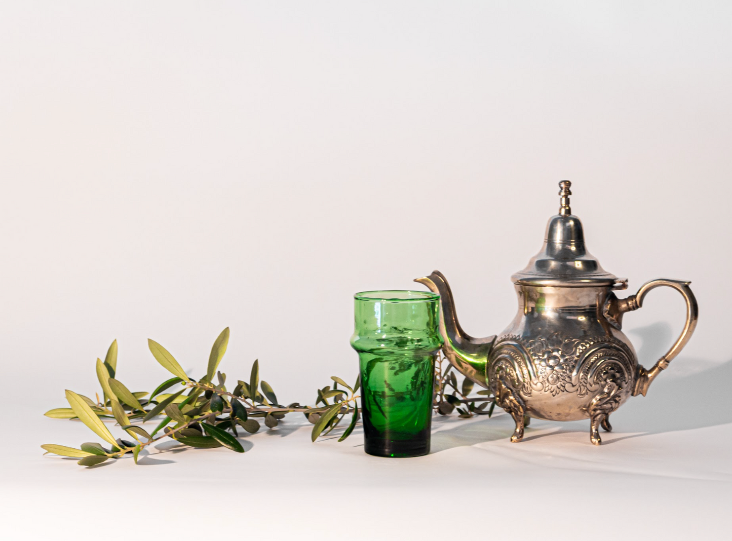 BELDI OLIVE GLASS - 10 CM